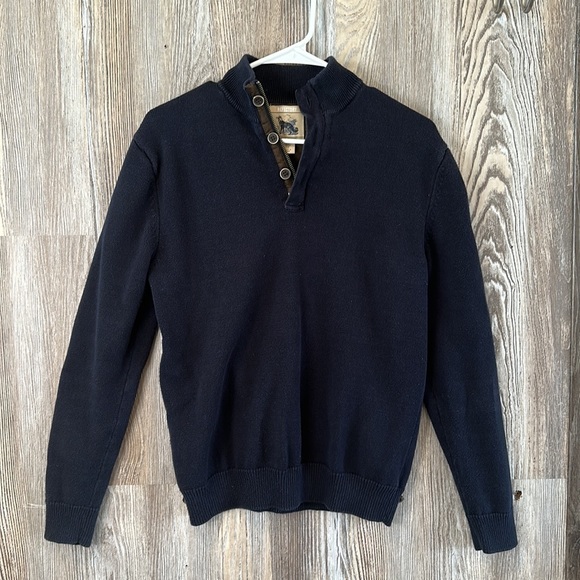 Refectory British Inspired men’s navy sweater, S - Picture 1 of 6